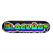 Team Black0ut Personalisiertes Skatedeck