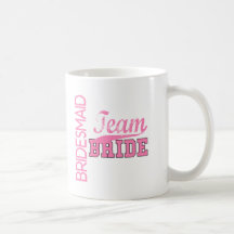 Team-Braut 1 BRAUTJUNGFER Kaffeetasse