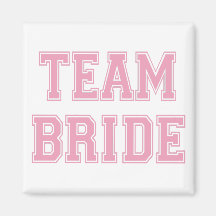 Team-Braut Kühlschrankmagnet