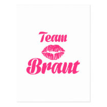 Team Braut postkarten