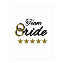 Team Bride postkarten