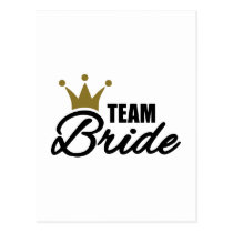 Team Bride postkarten