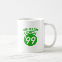 Team-Gebäude-Übung '99 Tee Tassen