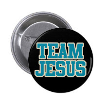 Team Jesus Anstecknadelbuttons