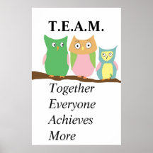 TEAM Plakat
