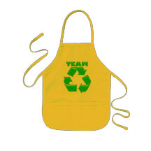 Team recyceln Schürzen