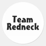 Team-Redneck Runde Sticker