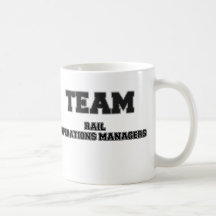 Team-Schienen-Betriebsleiter Tee Tasse