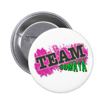 TEAM SOMAYA - Grün Buttons
