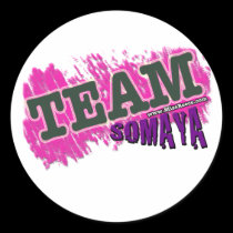 TEAM SOMAYA - Lila aufkleber