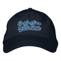Team-stickten australische Vieh-Hunde Hut Baseballmütze