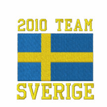 Team Sverige 2010 datiert Polo Hemd