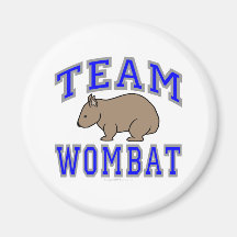 Team Wombat II Kühlschrankmagnet