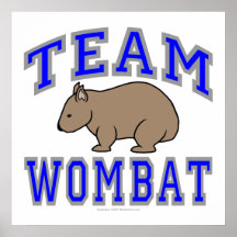 Team Wombat II Posterdrucke