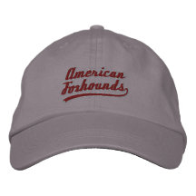 Teamamerikanische Foxhounds stickten Hut Baseballmütze
