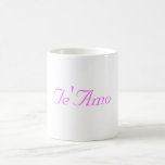 Te'Amo/I Liebe Sie Teehaferl