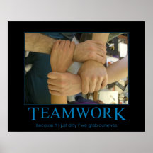 Teamwork-Plakat