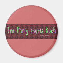 TeaPartySnortsKoch Kühlschrankmagnete