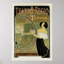 Teatro Regio Torino Plakate