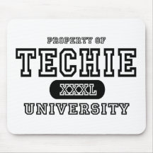Techie Universität Mauspads