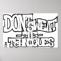Techniken Plakat