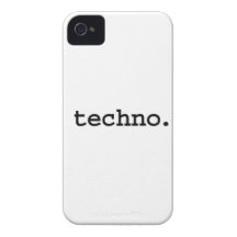 techno. Case-Mate iPhone 4 hülle