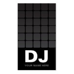 Techno Steigung DJ-Visitenkarten