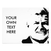 Ted Kennedy Personalisierte Ankündigungskarte