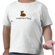 Teddy-Bärenen-Felsen Shirts