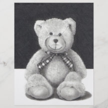TEDDYBÄR: BLEISTIFT-KUNST: REALISMUS FLYER