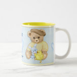 Teddybär-Junge - Ostern-Becher Kaffee Haferl