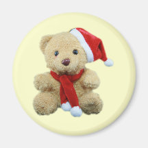 Teddybär Sankt Kühlschrankmagnete