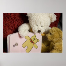 Teds erstes Buch… Plakat