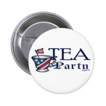 Tee-Party-Flagge Anstecknadelbuttons