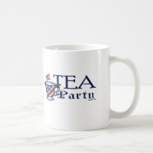 Tee-Party-Flagge Kaffeetasse
