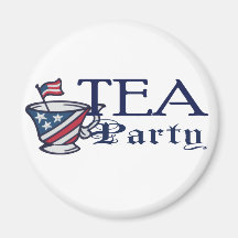 Tee-Party-Flagge Magnete