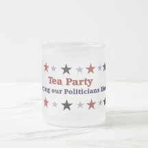 Tee-Party-politischer Gang-mattierter Becher Kaffeehaferl