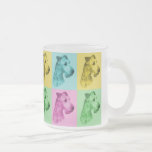 Teeglas Irish Terrier "pop-art" Haferl