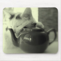 Teekanne-Kissen mousepads