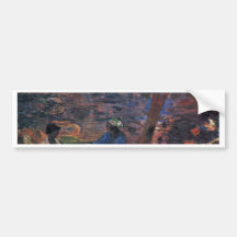 Teich durch Gauguin Paul (beste Qualität) Auto Aufkleber