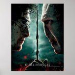 Teil 2 Harry Potters 7 - Harry gegen Voldemort Plakat