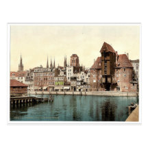 Teil des Kranthor, Danzig, Westpreußen, deutsch Postkarte