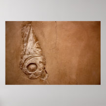 Teilweise Hieroglyphe Posterdruck