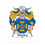 Teixeira-Familienwappen Postkarten