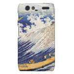 TELEFON-KASTEN ~ OZEAN-WELLEN HOKUSAI DROID RAZR HÜLLEN