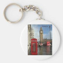 Telefonkasten Londons Big Ben (durch St.K) Schlüsselband