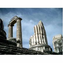 Tempel von Apollo, die Türkei Fotofigur