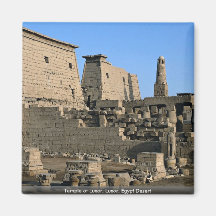 Tempel von Luxor, Luxor, Ägypten Wüste Kühlschrankmagnete