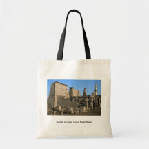 Tempel von Luxor, Luxor, Ägypten Wüste Einkaufstaschen
