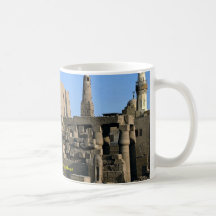 Tempel von Luxor, Luxor, Ägypten Wüste Tee Tassen